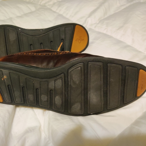 COLE HAAN LUNARGRAND LONG WINGTIP – CAMELLO/BLACK - Picture 5 of 6